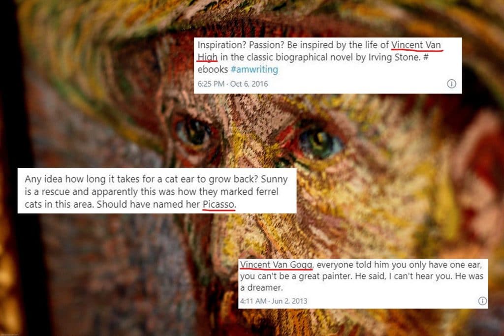10 Times People Hilariously Misspelled ‘Vincent van Gogh’ On Twitter