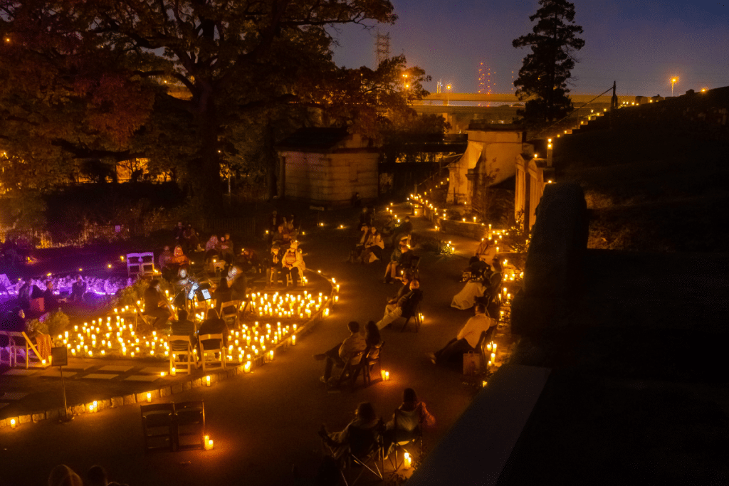 Laurel Hill Cemetary Is Hosting Hauntingly Exceptional Halloween Candlelight Concerts This October