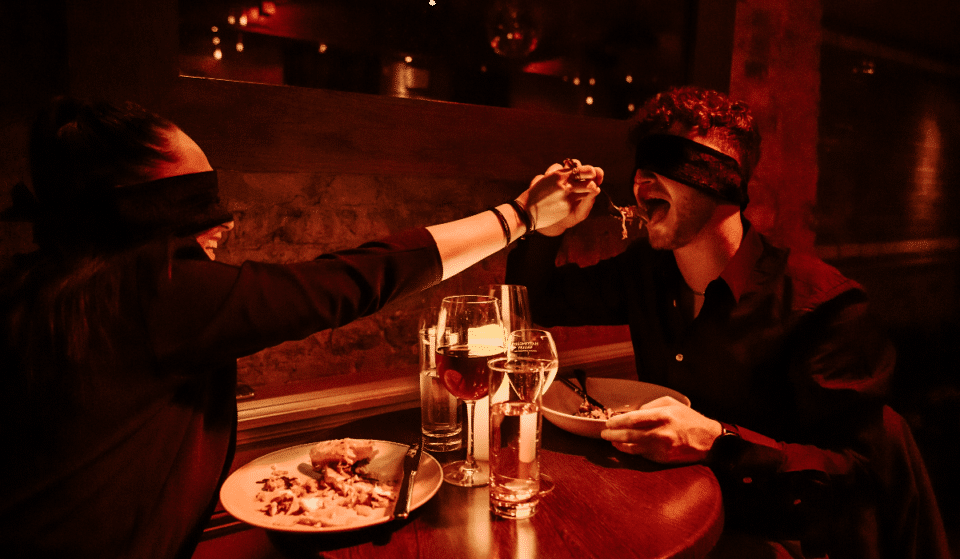 This Immersive Dining Experience In The Dark Is Taking Philadelphia By Storm