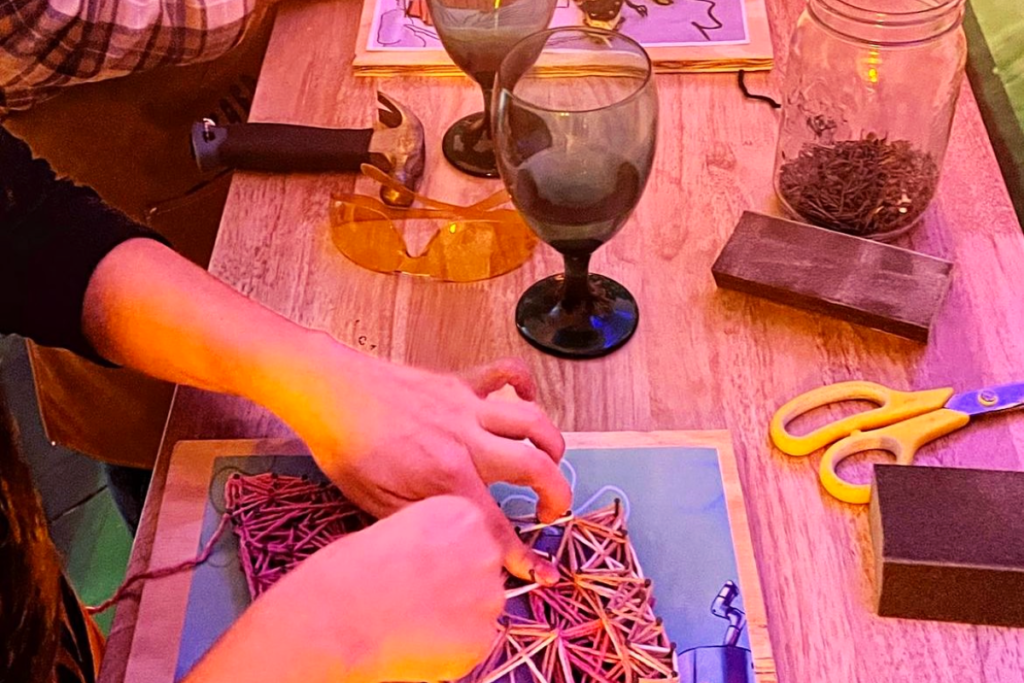 There’s A BYOB Studio In Philly Where You Create Amazing DIY String Art