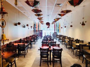 Indian-inspired interiors at Virasat Haveli in Philly