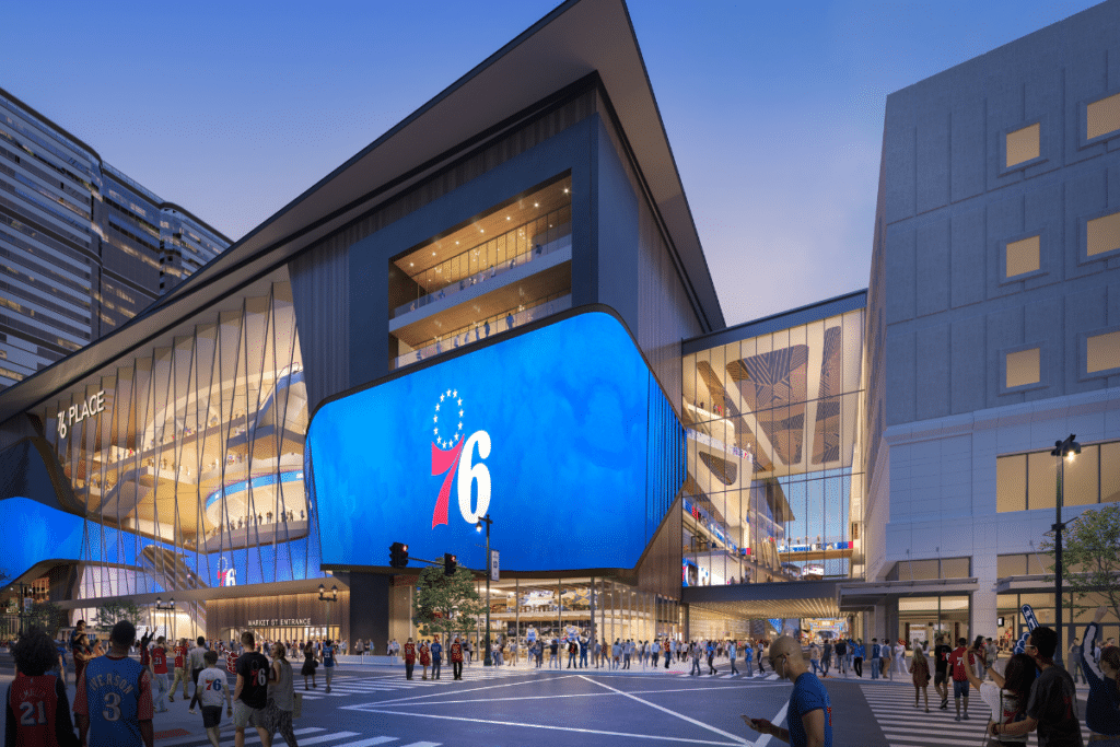 Philadelphia 76ers New Arena To Include Residential Housing