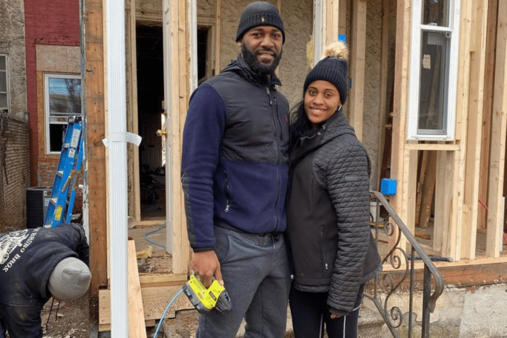 Husband and wife Black-owned business owners